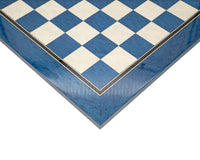 Juego de ajedrez Serie Oxford en arce negro y azul