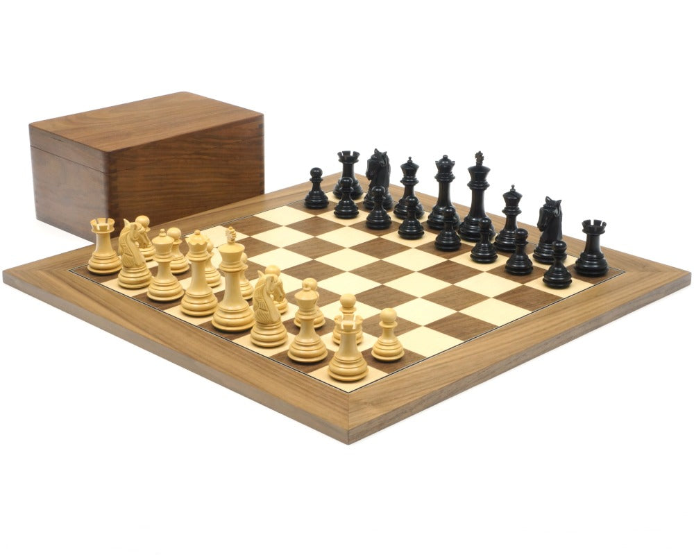 Juego de ajedrez Gambit de nogal