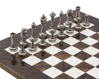 Juego de ajedrez de lujo Finnesburg en Dark Walnut