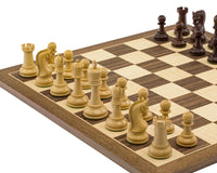 Juego de ajedrez Leningrad de acacia y nogal