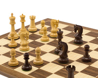 Juego de ajedrez Leningrad de acacia y nogal