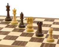 Juego de ajedrez Leningrad de acacia y nogal