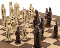 Juego de ajedrez Berkeley Chess Roman Russet y nogal