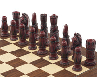 Juego de ajedrez Victorian Cardinal Palisander de Berkeley Chess