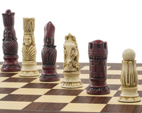 Juego de ajedrez Victorian Cardinal Palisander de Berkeley Chess