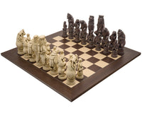 Berkeley Chess Reynard the Fox Russet y Palisander — gran juego de ajedrez