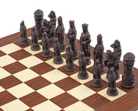 Gran juego de ajedrez Berkeley Chess Camelot Russet Palisander