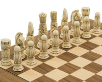 Berkeley Chess Juego de ajedrez victoriano en caoba y nogal