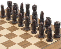 Berkeley Chess Juego de ajedrez victoriano en caoba y nogal