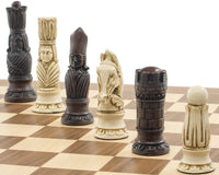 Berkeley Chess Juego de ajedrez victoriano en caoba y nogal