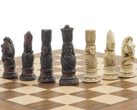 Berkeley Chess Juego de ajedrez victoriano en caoba y nogal