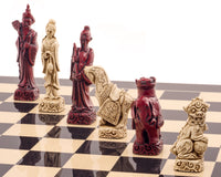 El juego de ajedrez Berkeley Chess Mandarin Black Cardinal