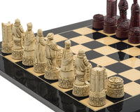 Berkeley Chess English Black Cardinal Grand — Juego de ajedrez