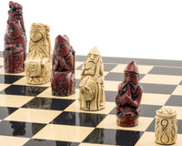 El juego de ajedrez Berkeley Chess Medieval Black Cardinal