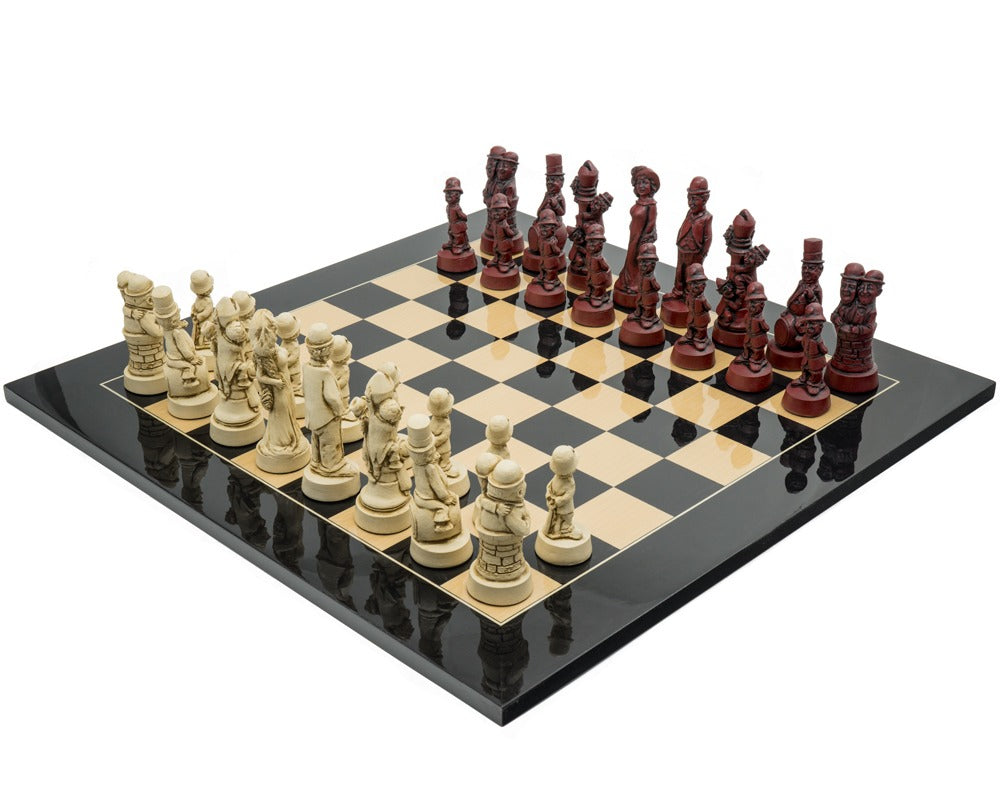 Berkeley Chess Movie Stars Black Cardinal — Gran juego de ajedrez