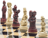 Berkeley Chess Movie Stars Black Cardinal — Gran juego de ajedrez
