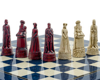 Juego de ajedrez Berkeley Chess Scottish Cardinal Blue