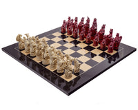 Juego de ajedrez Berkeley Chess Royal Beasts Black Cardinal Grand