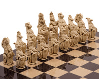 Juego de ajedrez Berkeley Chess Royal Beasts Black Cardinal Grand