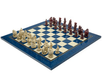 Juego de ajedrez Berkeley Chess Alice in Wonderland Cardinal Blue