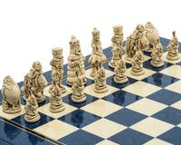 Juego de ajedrez Berkeley Chess Alice in Wonderland Cardinal Blue