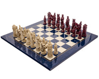 Berkeley Chess Roman Blue Cardinal — Juego de ajedrez