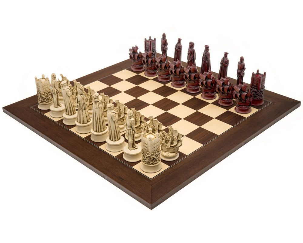 Berkeley Chess Elizabethan Cardinal Palisander Grand — Juego de ajedrez