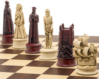 Berkeley Chess Elizabethan Cardinal Palisander Grand — Juego de ajedrez