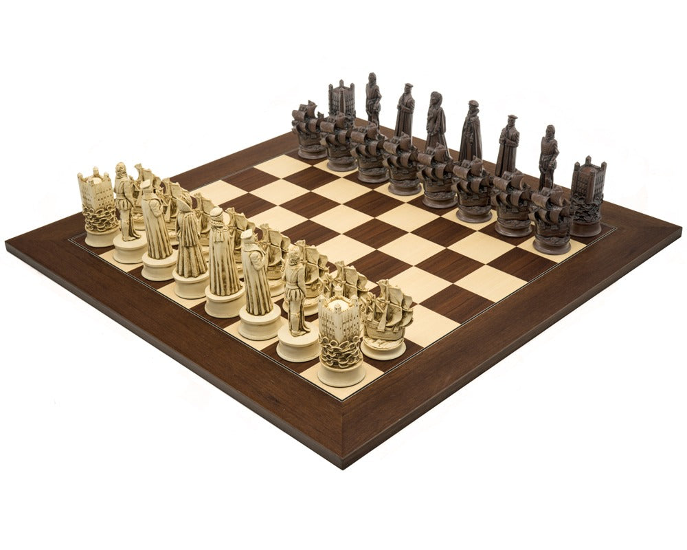 Gran Juego de Ajedrez Berkeley Chess Elizabethan Russet y Palisander