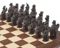 El Berkeley Chess Royal Beasts Russet y Palisander — gran juego de ajedrez