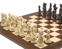 Berkeley Chess Movie Stars Russet y Palisander — Gran Juego de ajedrez