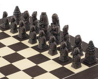 Juego de ajedrez Berkeley Chess Egyptian Russet y Wenge