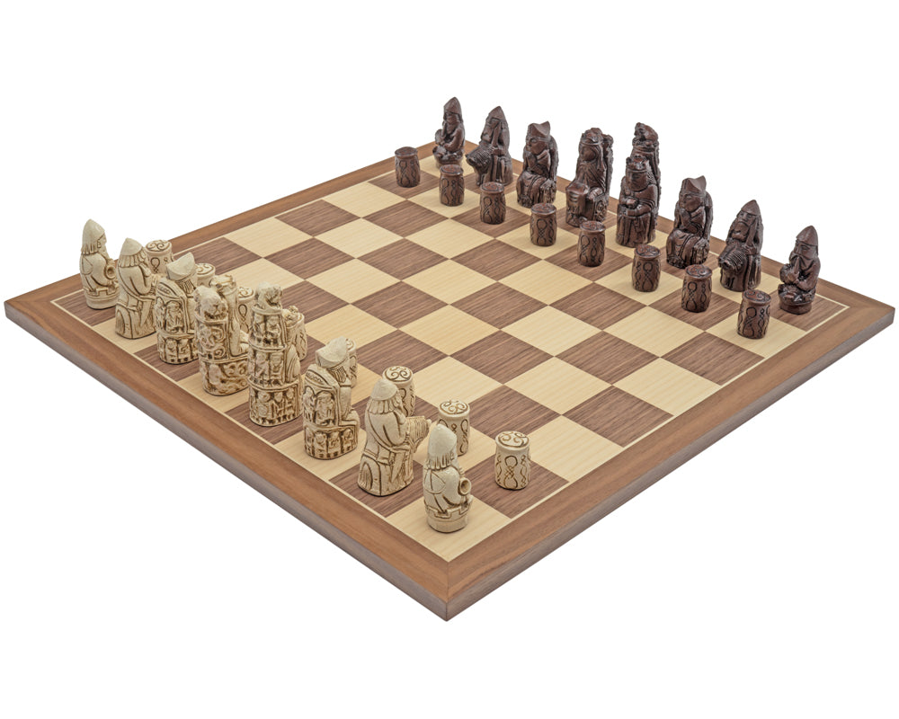 Berkeley Chess — Juego de ajedrez Medieval Russet y Nogal
