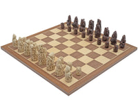 Berkeley Chess — Juego de ajedrez Medieval Russet y Nogal