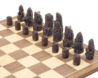 Berkeley Chess — Juego de ajedrez Medieval Russet y Nogal