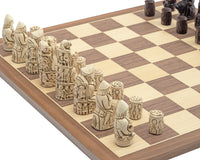 Berkeley Chess — Juego de ajedrez Medieval Russet y Nogal