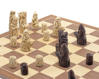 Berkeley Chess — Juego de ajedrez Medieval Russet y Nogal