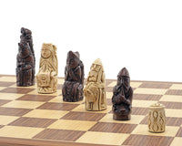 Berkeley Chess — Juego de ajedrez Medieval Russet y Nogal