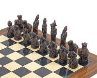 Juego de ajedrez Berkeley Chess Mandarin Russest Palisander