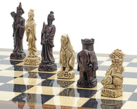 Juego de ajedrez Berkeley Chess Mandarin Russest Palisander