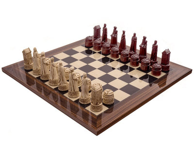 Juego de ajedrez Berkeley Chess Scottish Russet Palisander