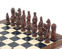 Juego de ajedrez Berkeley Chess Camelot Metal & Palisander