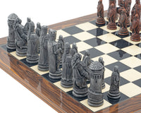 Juego de ajedrez Berkeley Chess Camelot Metal & Palisander