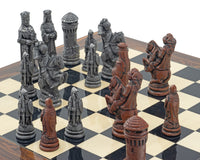 Juego de ajedrez Berkeley Chess Camelot Metal & Palisander