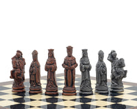 Juego de ajedrez Berkeley Chess Camelot Metal & Palisander