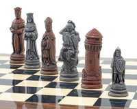 Juego de ajedrez Berkeley Chess Camelot Metal & Palisander