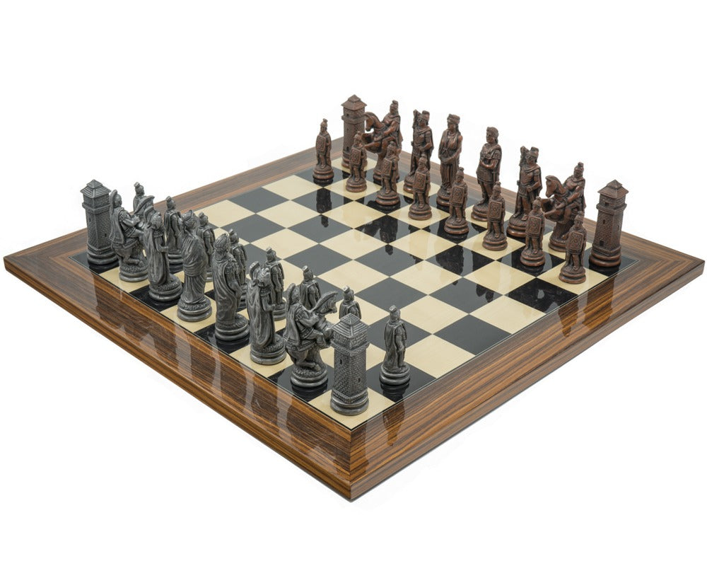 Juego de ajedrez Roman Metal y palisandro de Berkeley Chess