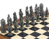 Juego de ajedrez Roman Metal y palisandro de Berkeley Chess