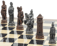 Juego de ajedrez Roman Metal y palisandro de Berkeley Chess