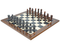Juego de ajedrez Victorian en metal y palisandro de Berkeley Chess